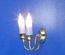 Lp0045 - Lámpara de pared dos velas