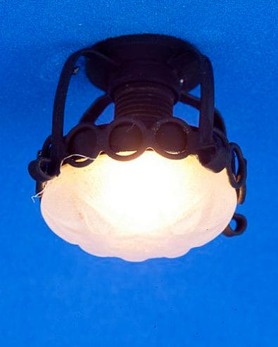 Sl3546 - Schwarze Deckenlampe n46