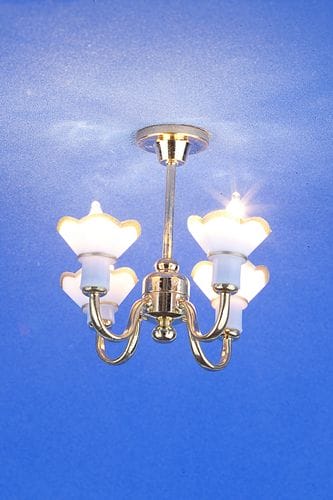 Sl3549 - Ceiling lamp with 4 lights
