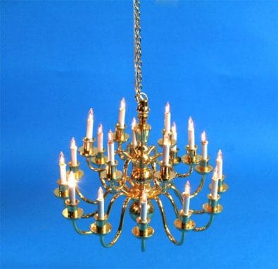 Lp0112 - Chandelier with 18 candles