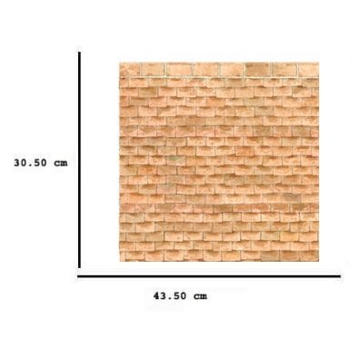 Jh41 - Paper decorated with bricks