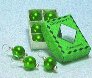 Nv0051 - Cajas de bolas verdes