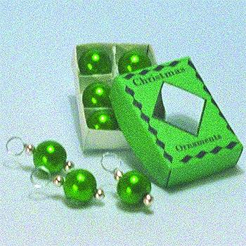 Nv0051 - Cajas de bolas verdes