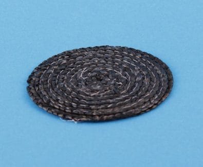 Tc1540 - Black wicker mat