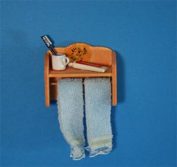 Tc0605 - Etagère avec serviettes 
