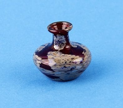 Tc0840 - Vase mit roter Dekoration