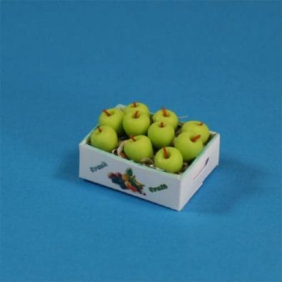 Tc1089 - Caja con manzanas verdes