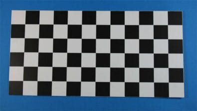 Wm34125 - Azulejos de cuadros negros y blancos