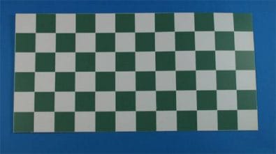 Wm34128 - Tiles Green and White Checkered