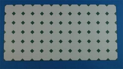 Wm34132 - Azulejos de rombos verdes